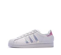 adidas Femme Superstar J Sneaker Basse, Ftwr White Ftwr White Ftwr White, 35.5 EU