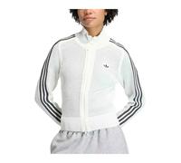 Adidas, Femme, Sweatshirts et sweats à capuche, Blanc, Taille: 42 FR Knitted Crochet Firebird Track Top