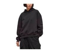 Adidas, Femme, Sweatshirts et sweats à capuche, Noir, Taille: 36 FR Sweat à Capuche en Coton Noir