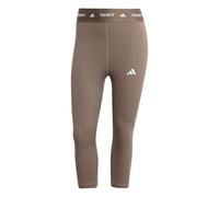 adidas Femme TECHFIT Capri Leggings, Earth Strata, S
