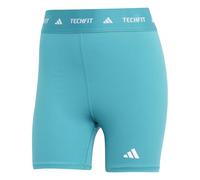 adidas Femme TECHFIT Short Leggings, pure teal, XL 4 inch