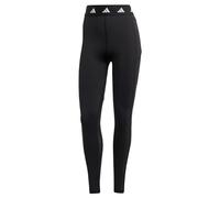adidas Femme Techfit Stash Pocket Full-Length Leggings, Black/White, XL