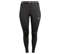 adidas Femme TECHFIT Stash Pocket Full Length Leggings (Plus Size), Black, XL Plus