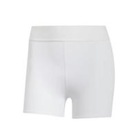 adidas Femme Techfit Stay in Play Short Leggings, White, M 4 inch
