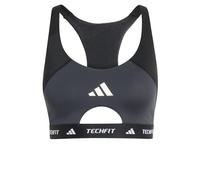 Adidas Brassière Techfit Workout Color Block Maintien moyen Noir S Femme