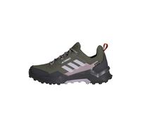 adidas Femme Terrex AX4 Gore-TEX Hiking Shoes Chaussures de randonnée, Olive Strata/Silver Dawn/Fig, 37 1/3 EU