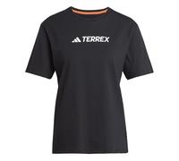 ADIDAS TERREX T-shirt fonctionnel noir / blanc, Taille XS-S