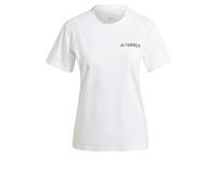adidas Femme Terrex Graphic T-Shirt, White, XXS