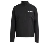 adidas Femme Terrex Multi Climacool Half Zip Long Sleeve, Black, L