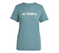 Adidas Terrex Multi Climacool Logo Tech Short Sleeve T-shirt Bleu XS Femme