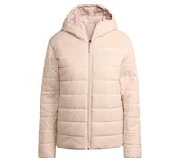 adidas Femme Terrex Multi Essentials CLIMAWARM Insulated Hooded Jacket, Wonder Taupe, M