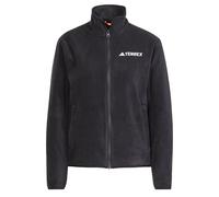 ADIDAS TERREX Veste en polaire fonctionnelle 'Essentials' noir / blanc, Taille M-L