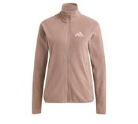 adidas Femme Terrex Multi Essentials Full Zip Fleece Sweatshirt, Trace Brown, L