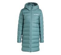 adidas Femme Terrex Multi Light Down Hooded Parka 2.0, Preloved Teal, M