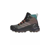 adidas Femme Terrex Skychaser AX5 Mid Gore-TEX Climawarm+ Hiking Shoes Chaussures de randonnée, Earth Strata/Trace Brown/Pure Teal, 36 EU