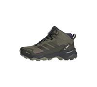 adidas Femme Terrex Skychaser AX5 Mid Gore-TEX Hiking Shoes, Olive strata/Night Cargo/Aurora Plum, 38 EU