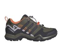 adidas Femme Terrex Swift R2 Gore-TEX Hiking Shoes Chaussures de randonnée, Olive strata/Aurora Black/Amber Tint, 36 2/3 EU