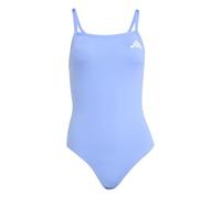 Adidas Femme Thin Straps V-Back Swimsuit, Blue Fusion, 42