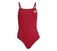 Adidas Thin Straps V-back Swimsuit Rouge 40 Femme