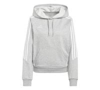 adidas Femme Tiro24 Sweat Sweatshirt, Medium Grey Heather/White, XXS