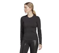 Adidas, Femme, Tops, Noir, Taille: 38 FR Techfit Control x Rheon Long Sleeve