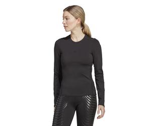 Adidas, Femme, Tops, Noir, Taille: 38 FR Techfit Control x Rheon Long Sleeve