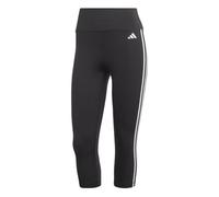 adidas Femme Train Essentials 3-Stripes High-Waisted 3/4 Leggings, Black, L