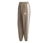 adidas Femme Train Essentials 3-Stripes Woven Pants, Khaki Six, XS