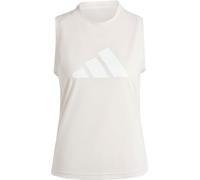 adidas Femme Train Essentials Big Performance Logo Training Tank Top, Putty Mauve/White, XS