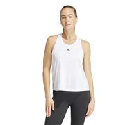adidas Femme Train Essentials Minimal Branding Racerback Tank Top, White, XL