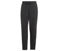 adidas Femme Train Essentials Regular-Fit Cotton Training Pants, Black/White, XXL