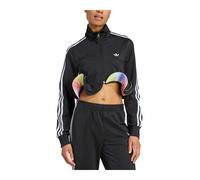 ADIDAS ORIGINALS Veste mi-saison 'Adidas x Jeremy Scott' bleu / rose ancienne / noir / blanc, Taille L