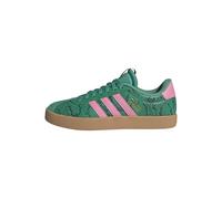 adidas Femme VL 3.0 Shoes Chaussures, Court Green/Bliss Pink/Gold met, 39 1/3 EU