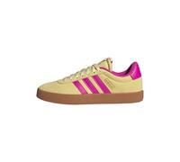 adidas Femme VL Court 3.0 Shoes, Powder Yellow/Shock Pink/Gold met., 39 1/3 EU