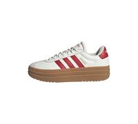 adidas Femme VL Court Bold Shoes Chaussures, Core White/Better Scarlet/Gold met, 39 1/3 EU