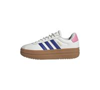 adidas Femme VL Court Bold Shoes Chaussures, Core White/Semi Lucid Blue/Bliss Pink, 40 EU