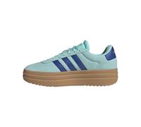 adidas Femme VL Court Bold Shoes Chaussures, Flash Aqua/Royal Blue/Gold Metallic, 42 2/3 EU