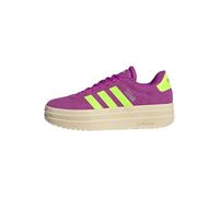 adidas Femme VL Court Bold Shoes Chaussures, Flash Pink/Lucid Lemon/Silver Metallic, 38 EU