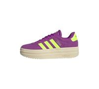 Adidas Femme VL Court Bold Shoes, Flash Pink/Lucid Lemon/Silver Metallic, 36 2/3 EU