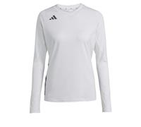 adidas Femme Volleyball Hilo Long Sleeve Jersey, White, L