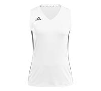 adidas Femme Volleyball Quickset Sleeveless Jersey, White, XS