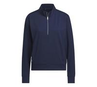 Adidas Femme Womens ULTIMATE365 Quarter Zip Layer, Collegiate Navy, L