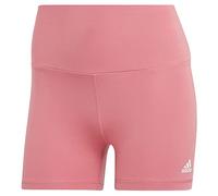 adidas Femme Yoga Essentials High-Waisted Short Leggings, Pink Strata, XL