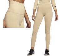 Adidas Femmes Leggings Élevé Coloré Compression Fitness Sport Pantalon Ocre Sand