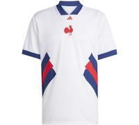 Adidas Ffr Ls Jers Blanc/Bleu foncé S Male