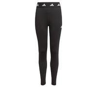 adidas Fille AEROREADY Techfit 7/8 Tights, Black/White, 13-14 Years