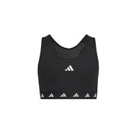 adidas Fille AEROREADY Techfit Sports Bra, Black/White, 14-15 Years
