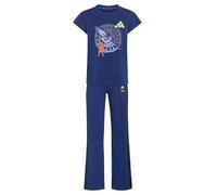 adidas Fille Disney T-Shirt & Leggings Set Track_Suit, dark blue/Semi Frozen Lemon, 9-10 Years