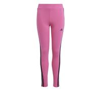adidas Fille Essentials 3-Stripes Cotton Tights, pulse magenta/black, 13-14 Years