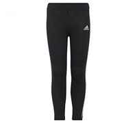 adidas Fille Essentials 3-Stripes Tights, Black / White, 5-6 Years